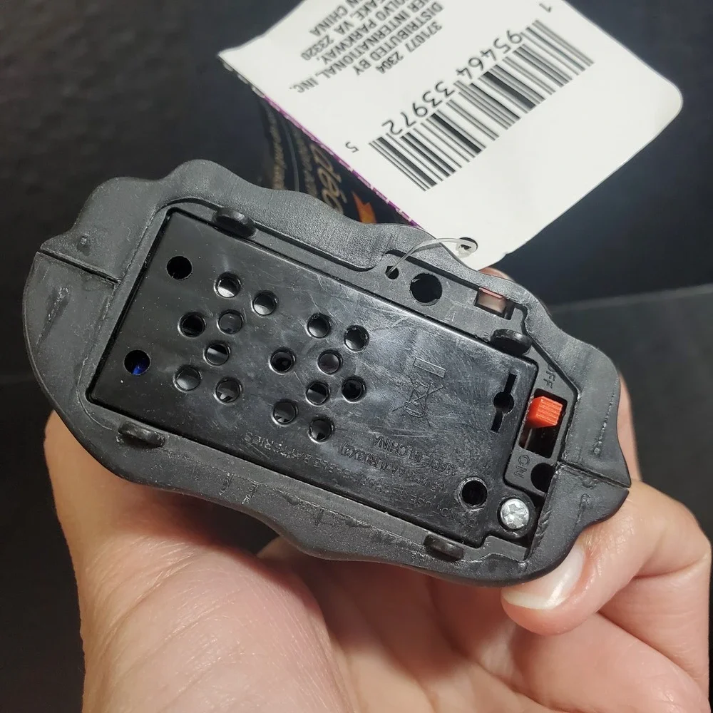 Halloween Witch Cackling Light Up Flash Motion Sensor Plastic Blow Mold 6